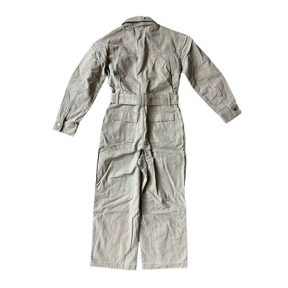 OAT NEW YORK Twill Jumpsuit Olive/Vintage Army Green Size XS - Picture 4 of 5